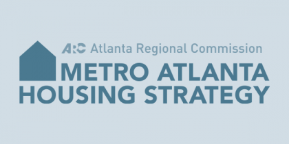 Logo of the ARC's Metro Atlanta Housing Strategy