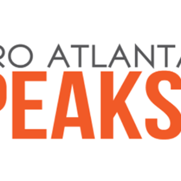 Logo of the Metro Atlanta Speaks project
