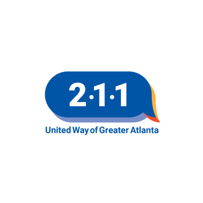 2-1-1 title image with United Way of Greater Atlanta logo on it